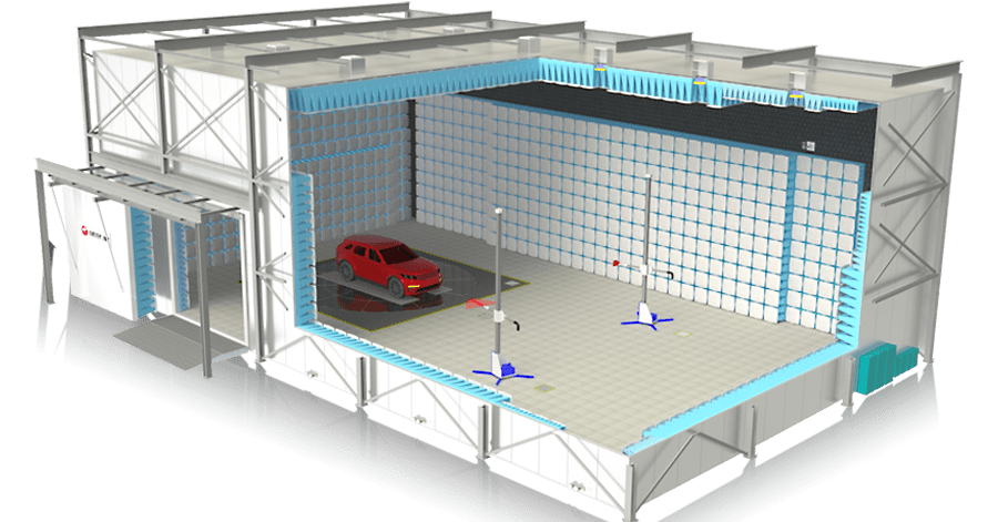 EMC Chamber perspective drawing